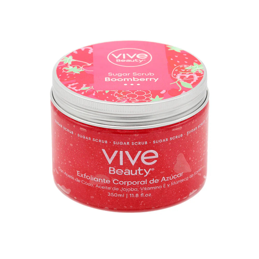 Exfoliante Corporal De Azucar Boomberry Vive Beauty *350ml*
