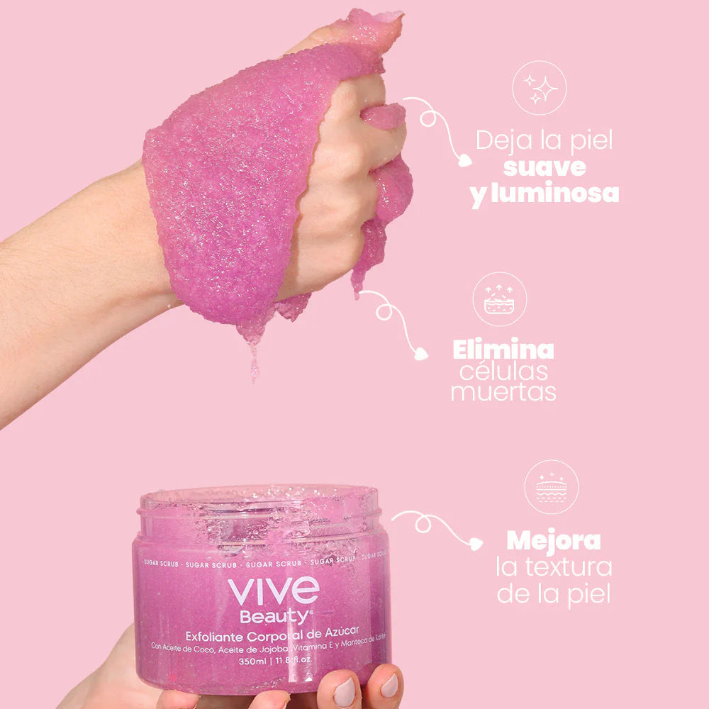 Exfoliante Corporal De Azucar Euphoria Vive Beauty *350ml*