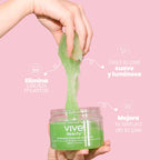 Exfoliante Corporal De Azucar Green Glow Vive Beauty *350ml*