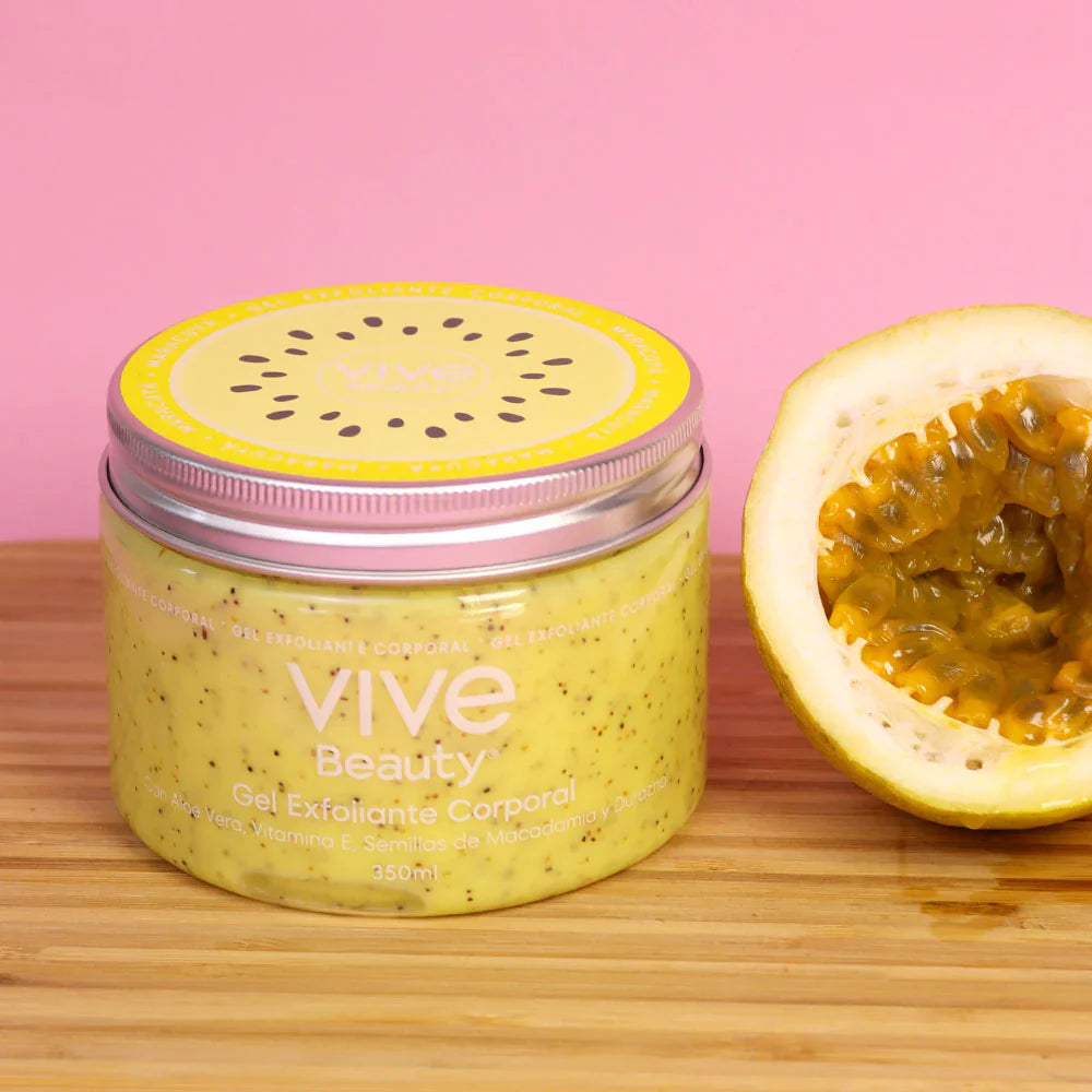 Exfoliante Corporal De Azucar Maracuya Vive Beauty *350ml*