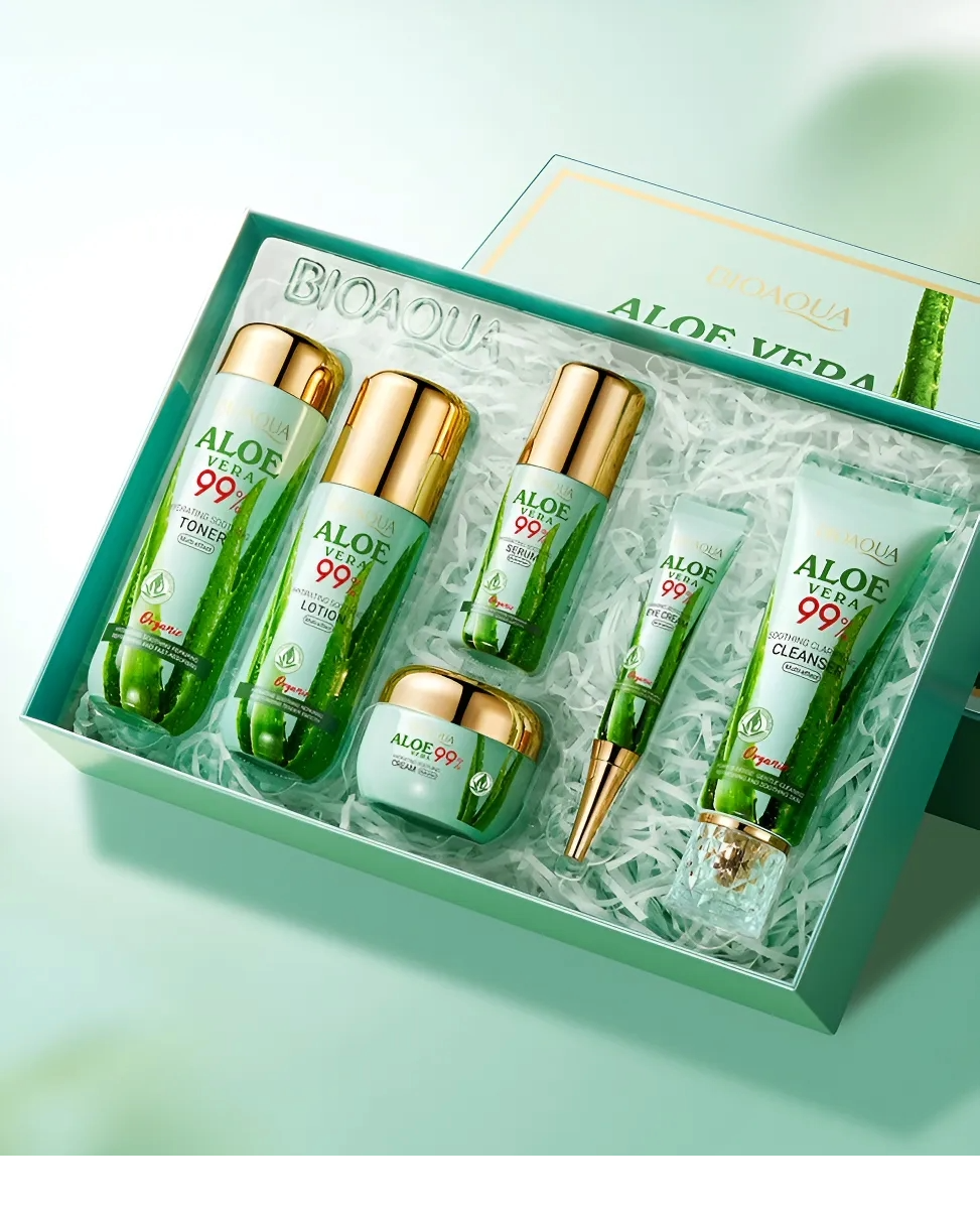 Kit Aloe Vera Bioaqua X6 Productos.