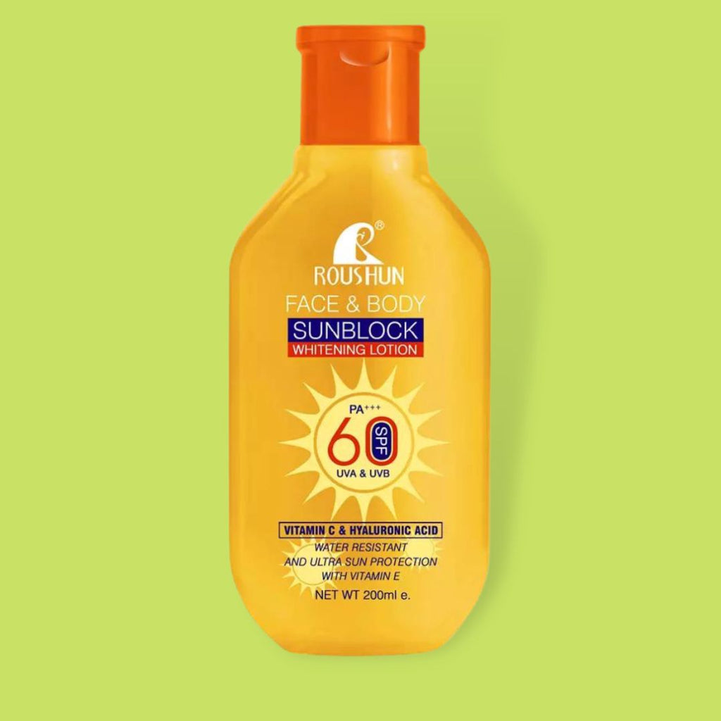 Protector Solar 60SPF Vit-C & Hialurònico 200ML ROUSHUN