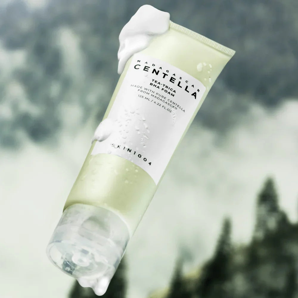 Limpiador Tea Trica BHA Foam Madagascar Centella 125ML Skin1004