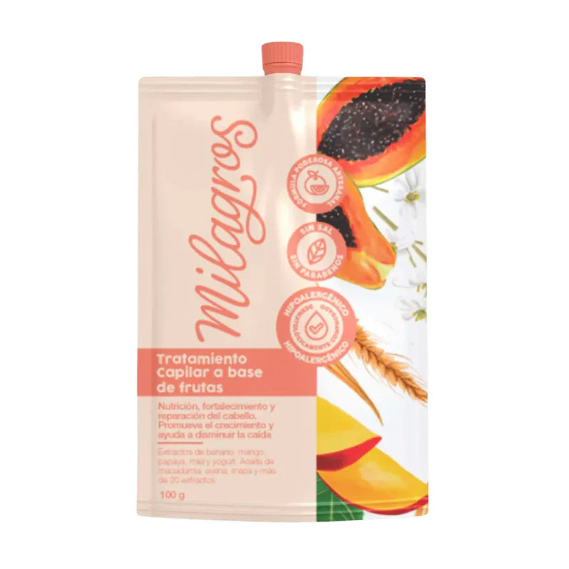 Tratamiento A Base Extractos De Frutas Milagros En Sachet