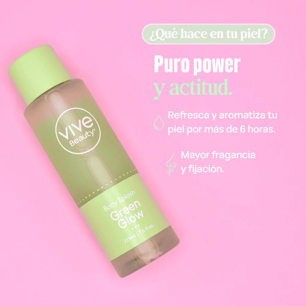 Splash Vive Beauty Green Glow *225ml*