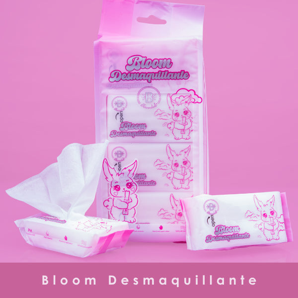 Mini Toallitas Desmaquilladora Bloom Bloomshell